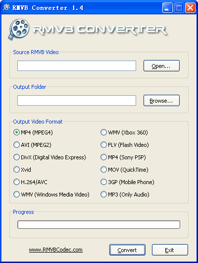 RMVB Converter 1.8 screenshot